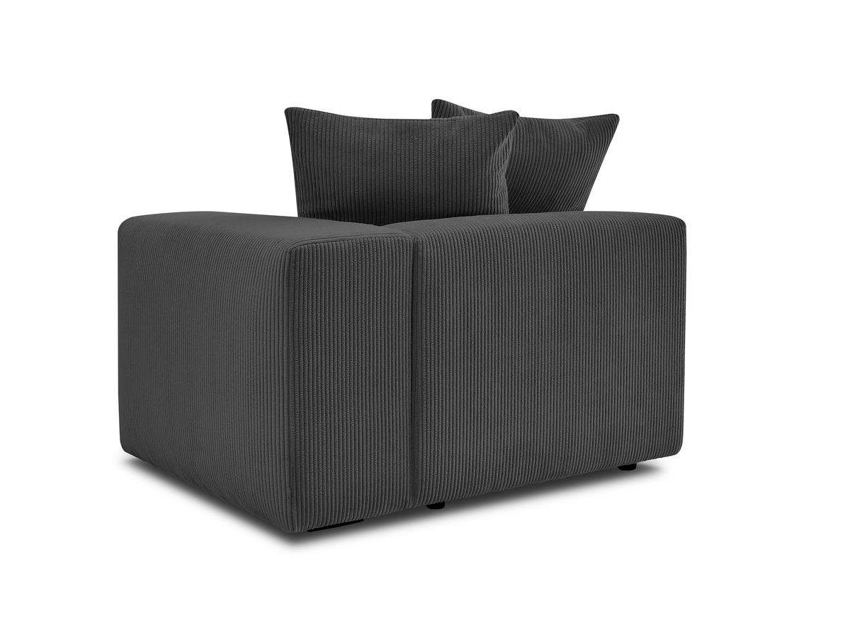 Chauffeuse 1 place avec accoudoir pour canapé modulable VOLTAIRE