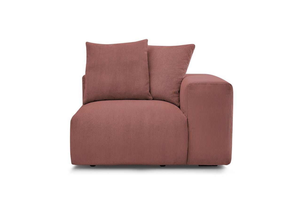 Chauffeuse 1 place avec accoudoir pour canapé modulable VOLTAIRE