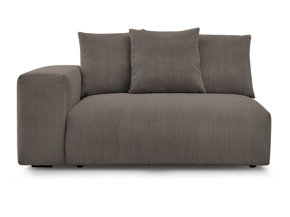 Chauffeuse 2 places avec accoudoir pour canapé modulable VOLTAIRE