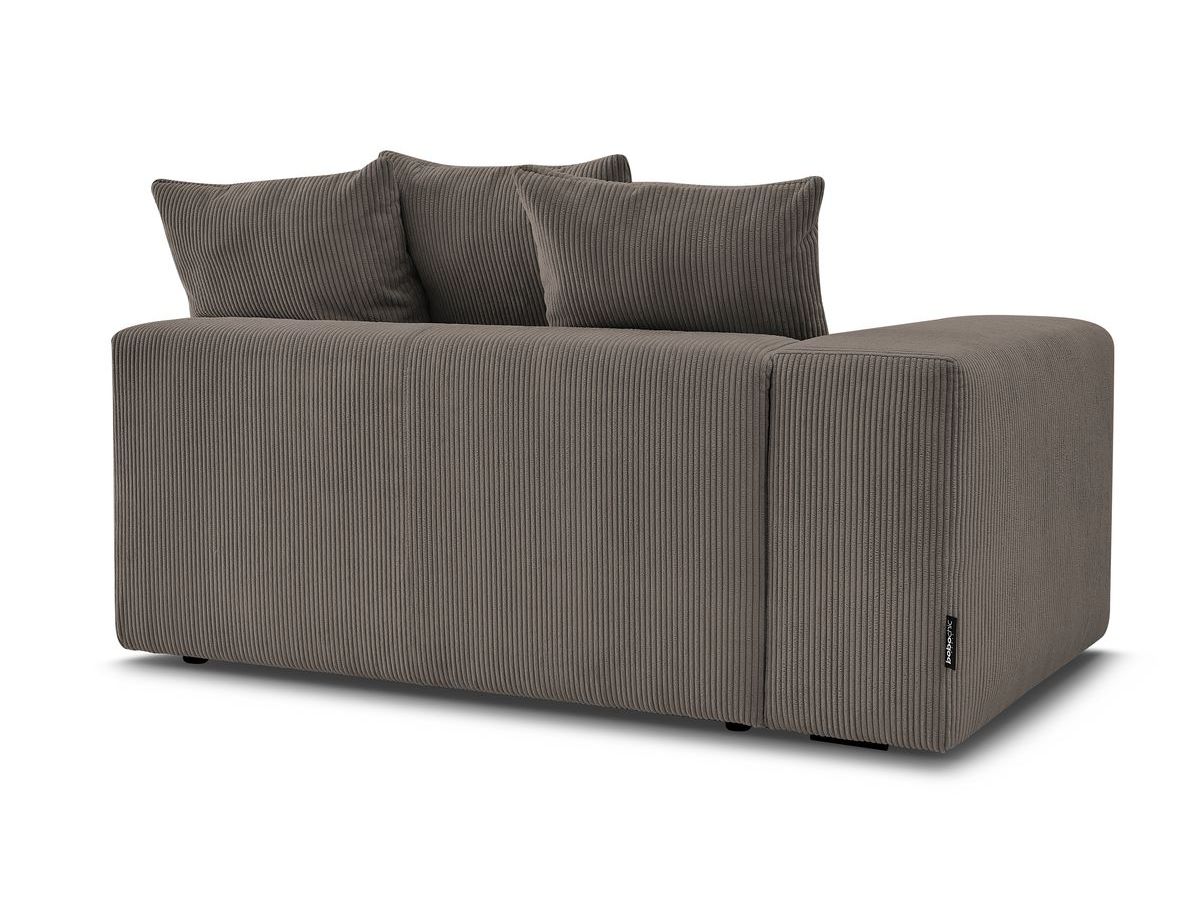 Chauffeuse 2 places avec accoudoir pour canapé modulable VOLTAIRE