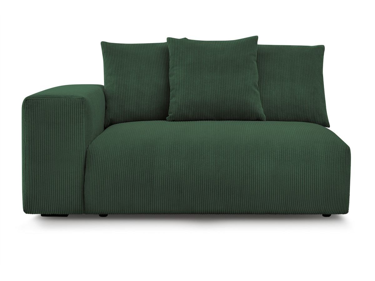 Chauffeuse 2 places avec accoudoir pour canapé modulable VOLTAIRE