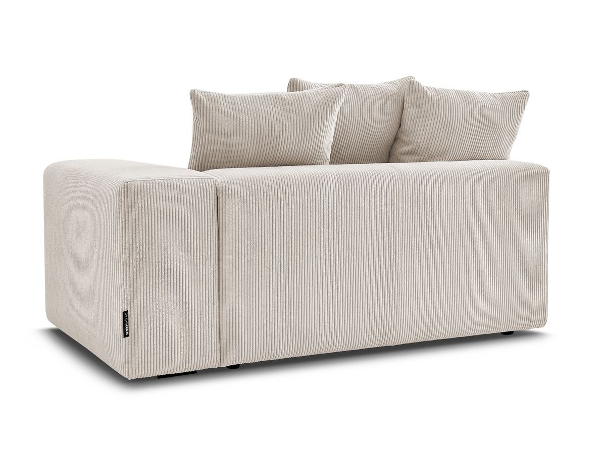 Chauffeuse 2 places avec accoudoir pour canapé modulable VOLTAIRE