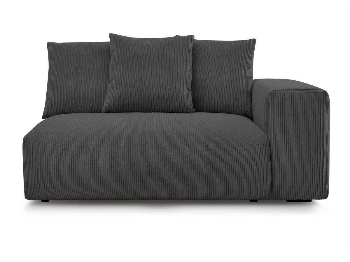 Chauffeuse 2 places avec accoudoir pour canapé modulable VOLTAIRE