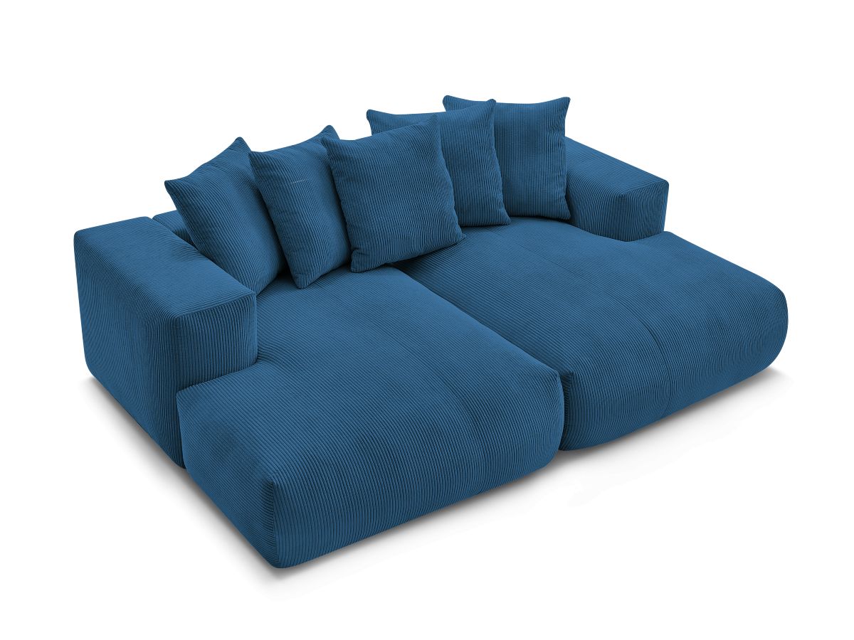Canapé droit fixe 4 places VOLTAIRE assise profonde