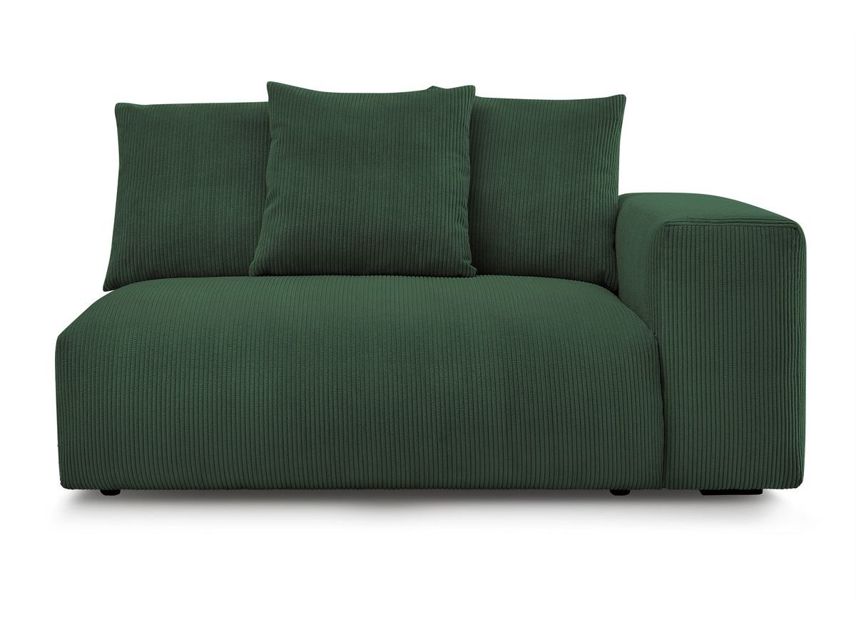 Chauffeuse 2 places avec accoudoir pour canapé modulable VOLTAIRE