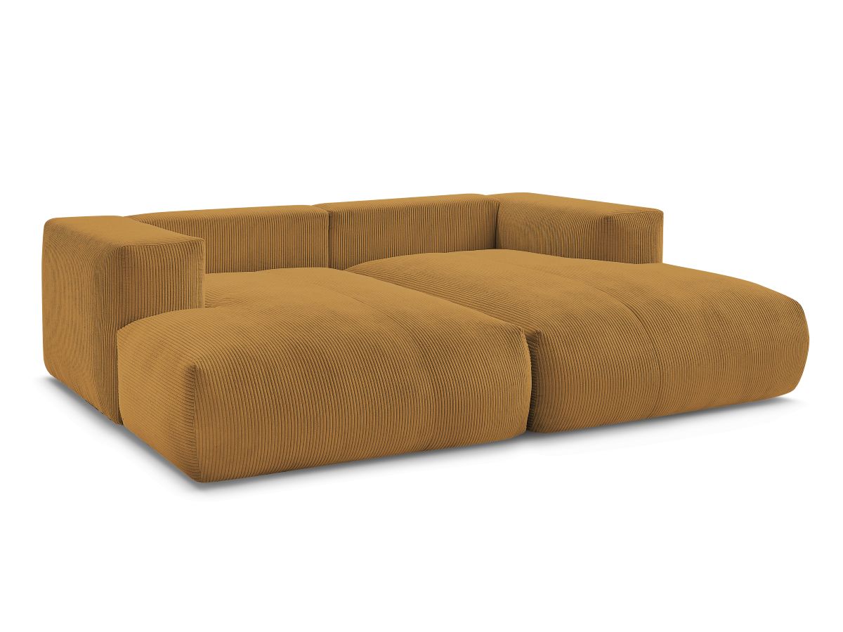 Canapé droit fixe 4 places VOLTAIRE assise profonde