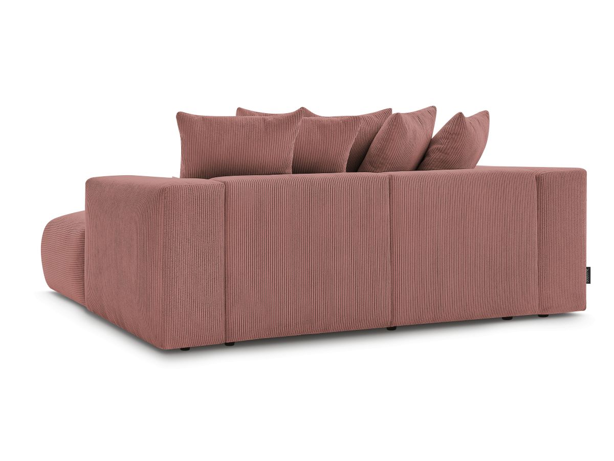 Canapé droit fixe 4 places VOLTAIRE assise profonde