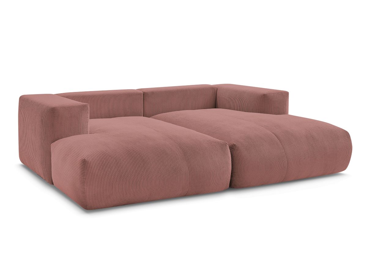Canapé droit fixe 4 places VOLTAIRE assise profonde