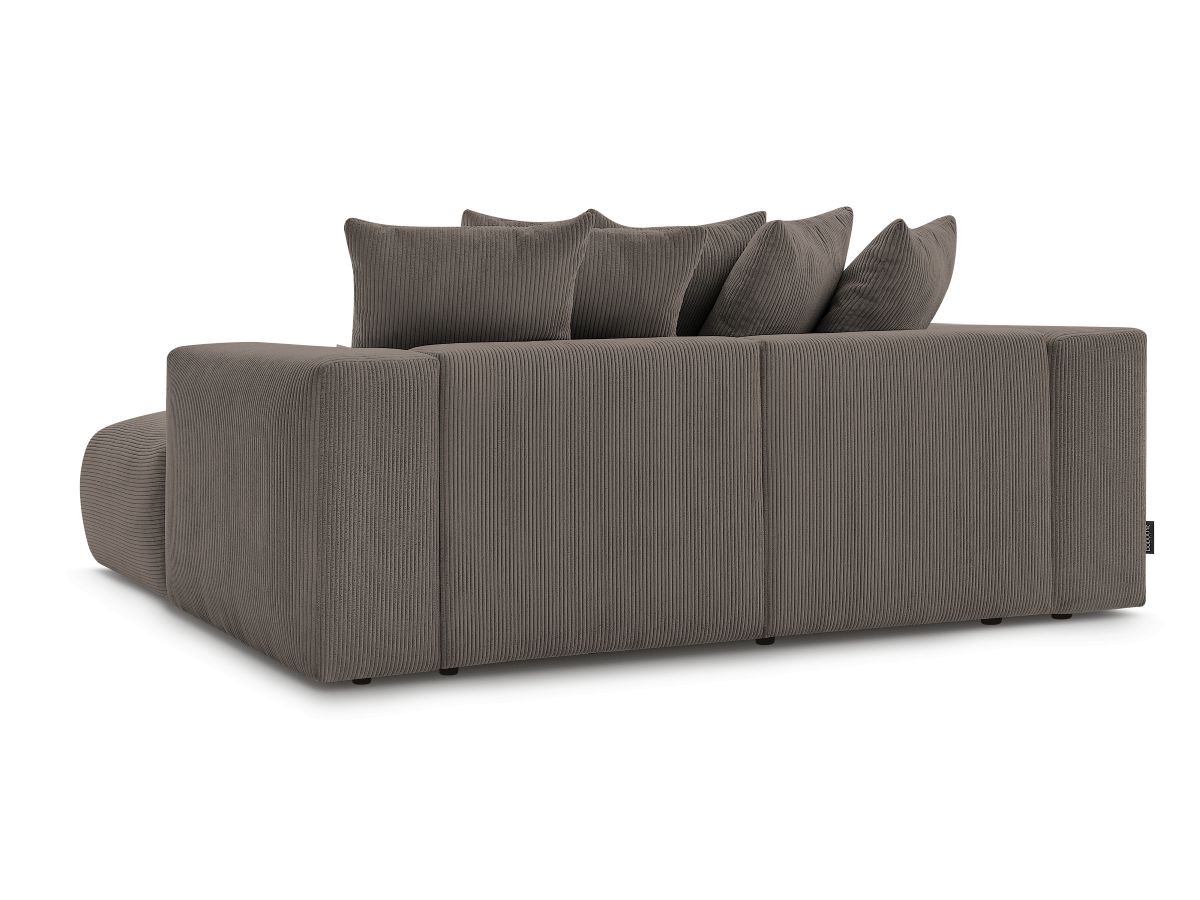 Canapé droit fixe 4 places VOLTAIRE assise profonde