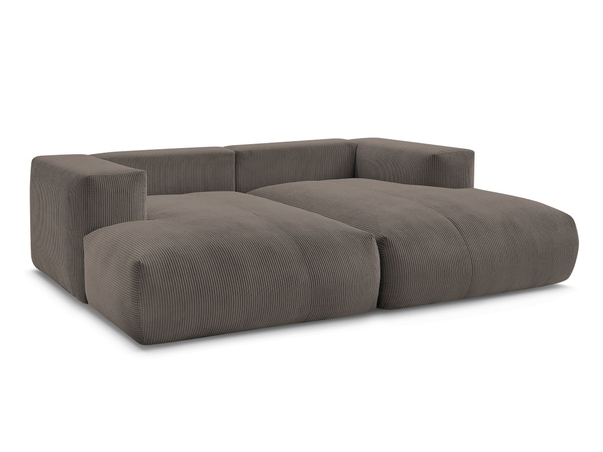 Canapé droit fixe 4 places VOLTAIRE assise profonde