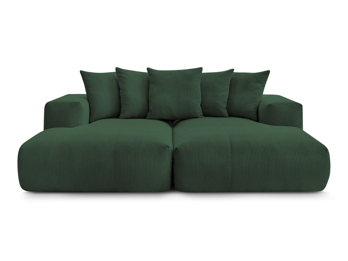 Canapé droit fixe 4 places VOLTAIRE assise profonde