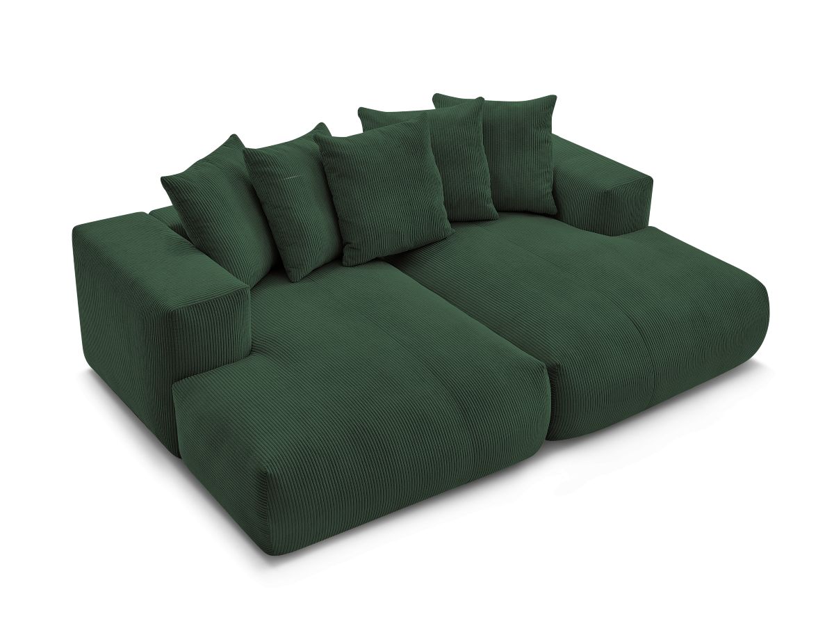 Canapé droit fixe 4 places VOLTAIRE assise profonde