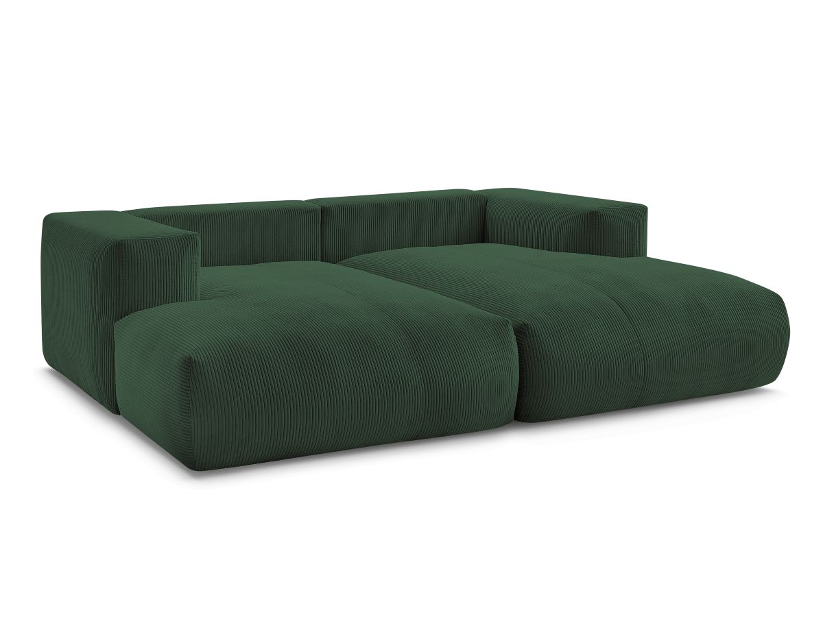 Canapé droit fixe 4 places VOLTAIRE assise profonde