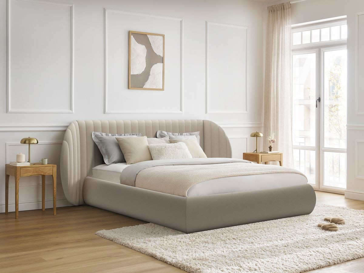 GAYA 160x200 cm opbergbed met opklapbaar hoofdeinde