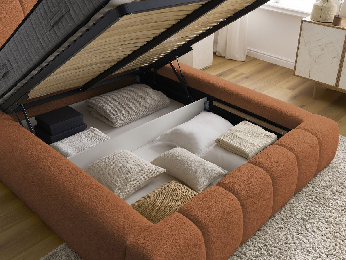 DENALI opbergbed in badstof