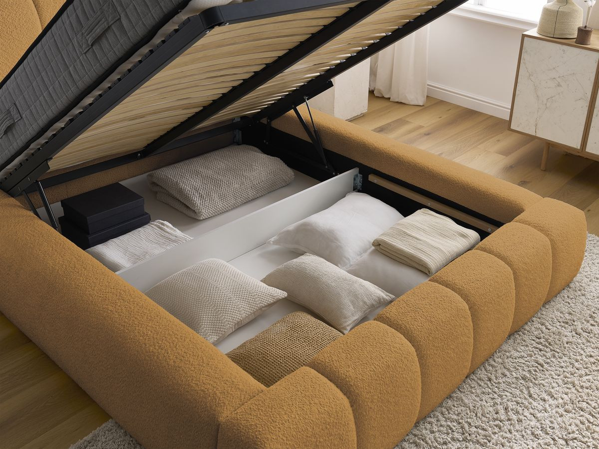 DENALI opbergbed in badstof