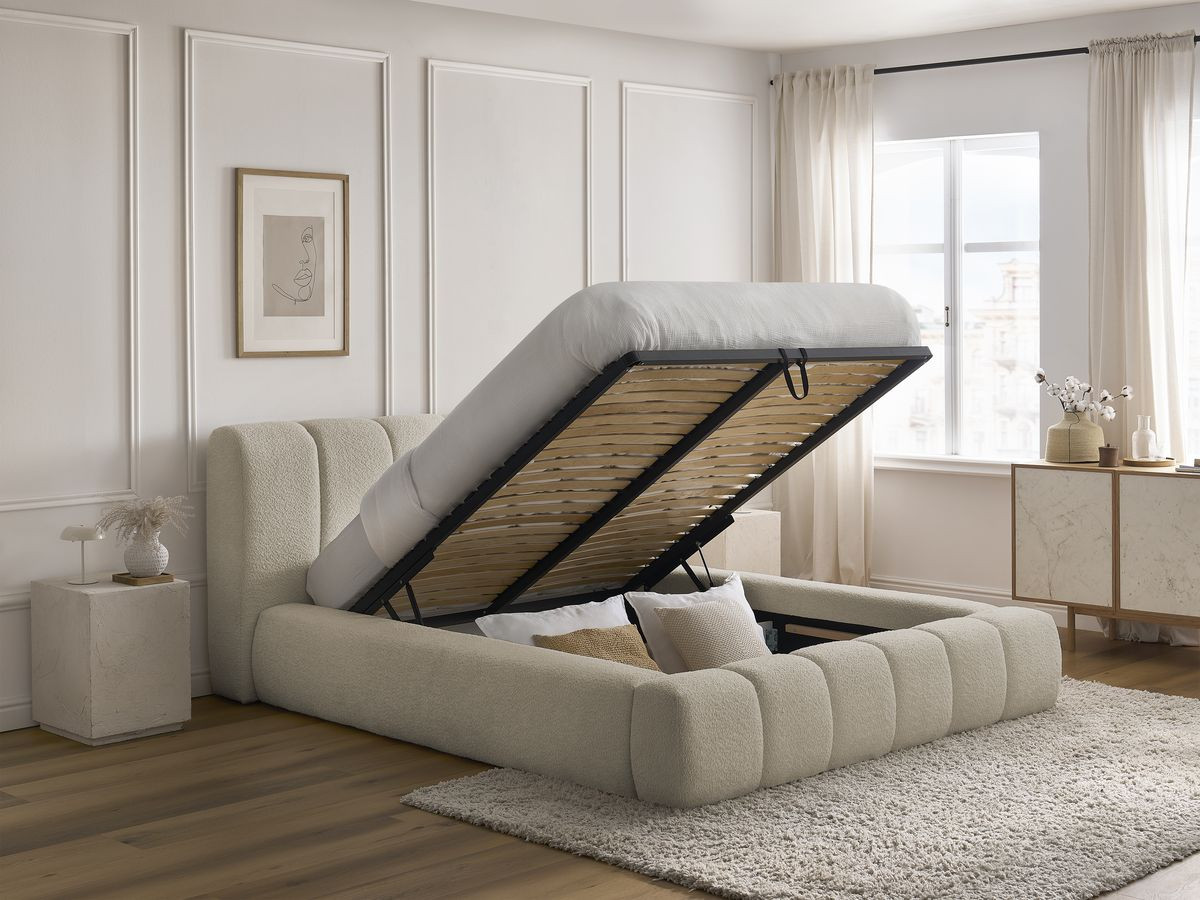 DENALI opbergbed in badstof