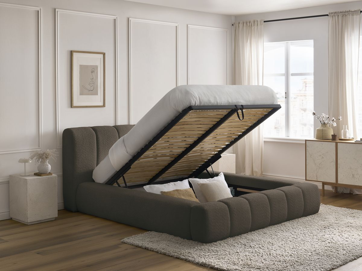 DENALI opbergbed in badstof