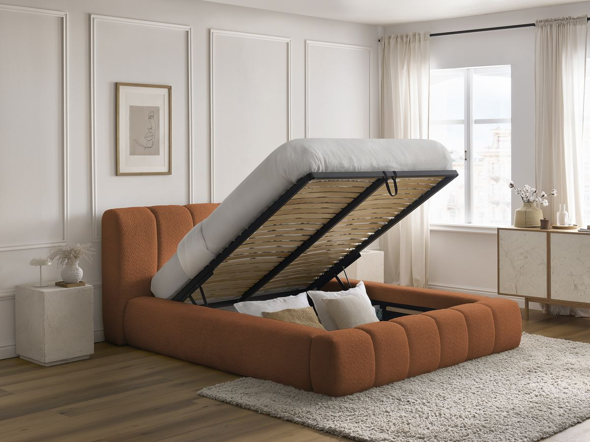 DENALI opbergbed in badstof