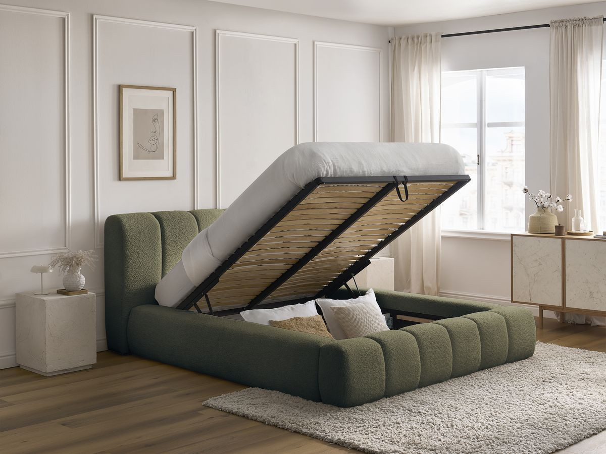 DENALI opbergbed in badstof