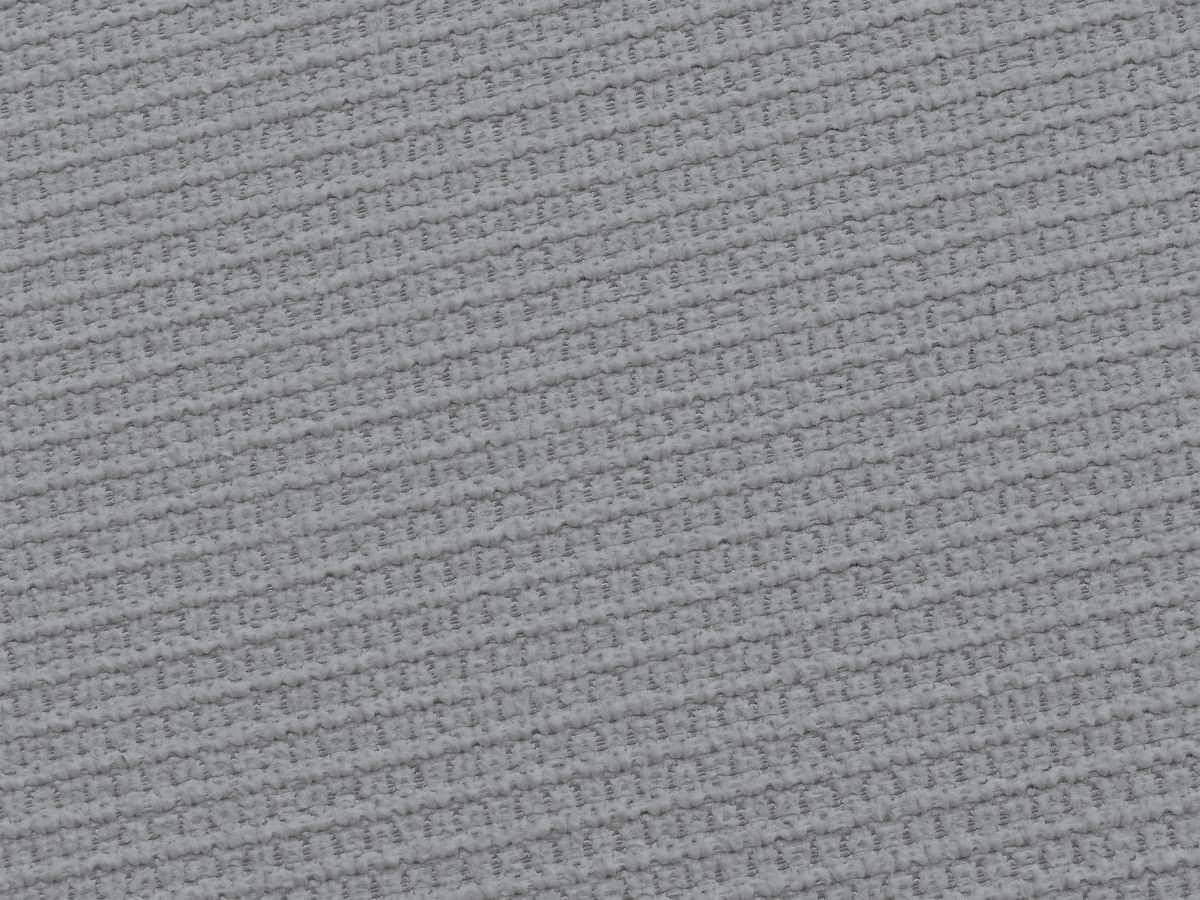 Canapé d'angle fixe EVEREST tissu chiné - Orange - Angle droit - 10 coussins