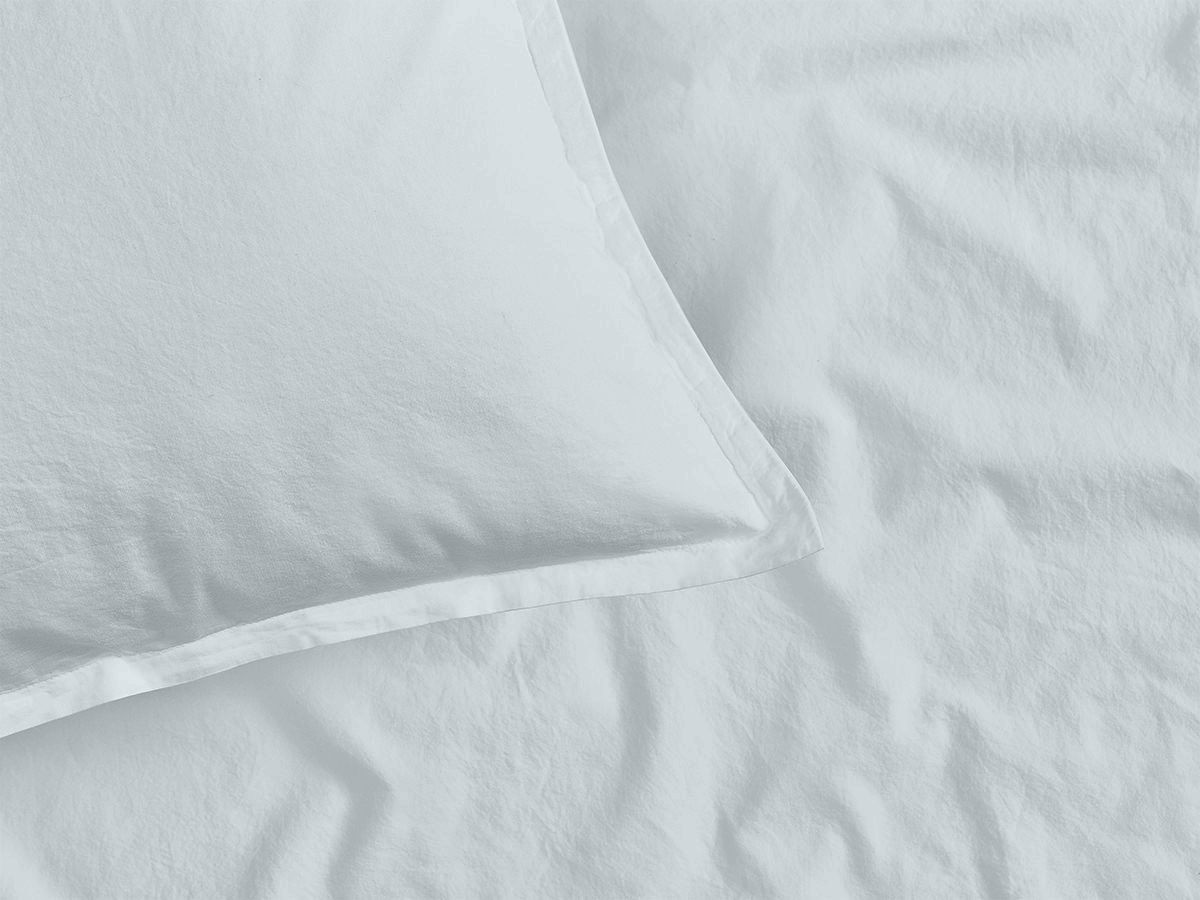 HERA volwassen katoenen percal beddengoedset met dekbedovertrek en kussenslopen