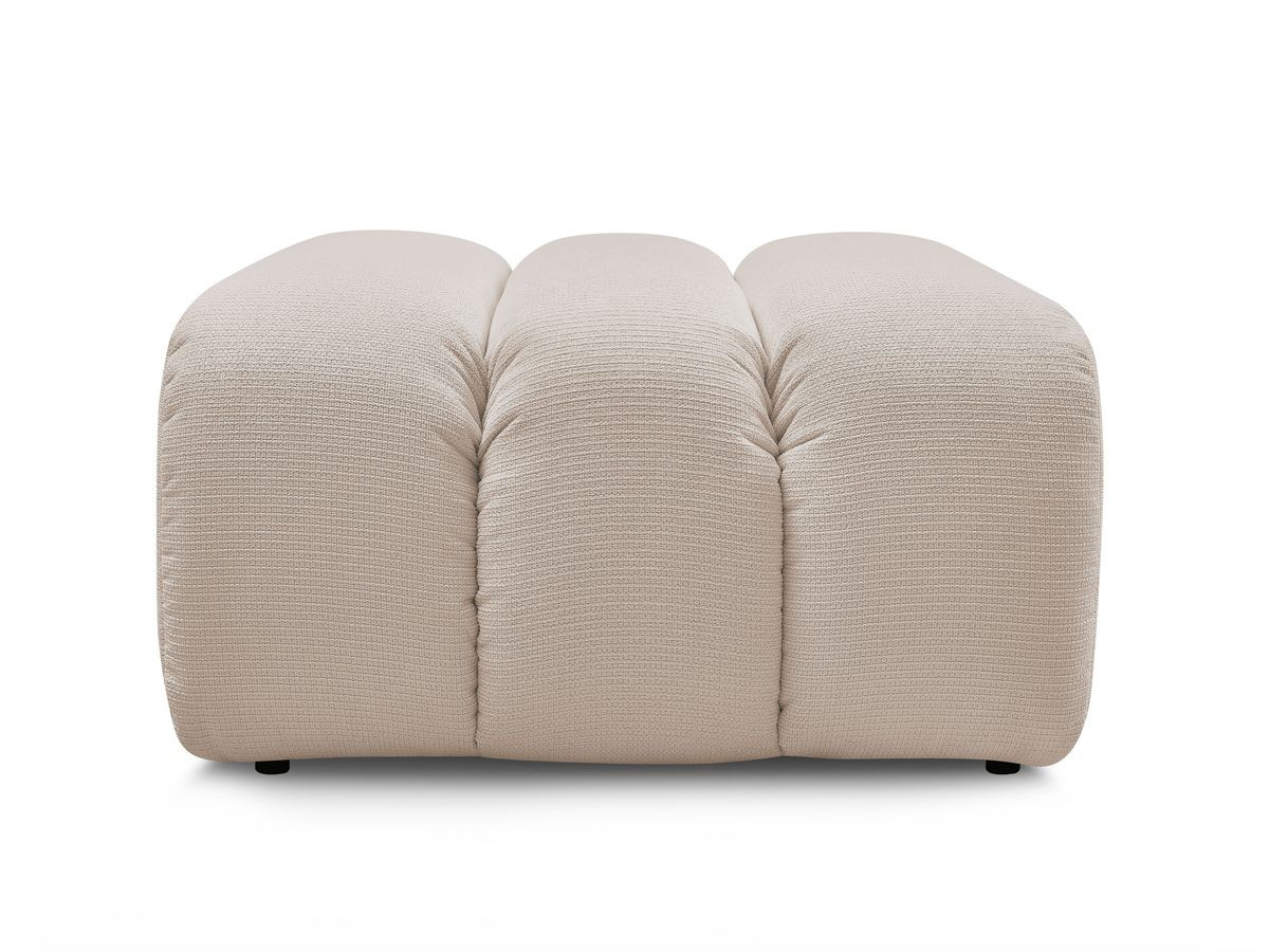 Pouf TALIA tissu chiné