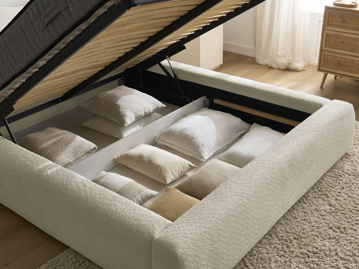 ORLANE opbergbed in badstof