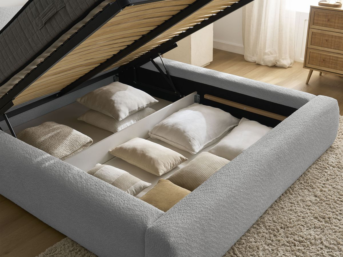 ORLANE opbergbed in badstof