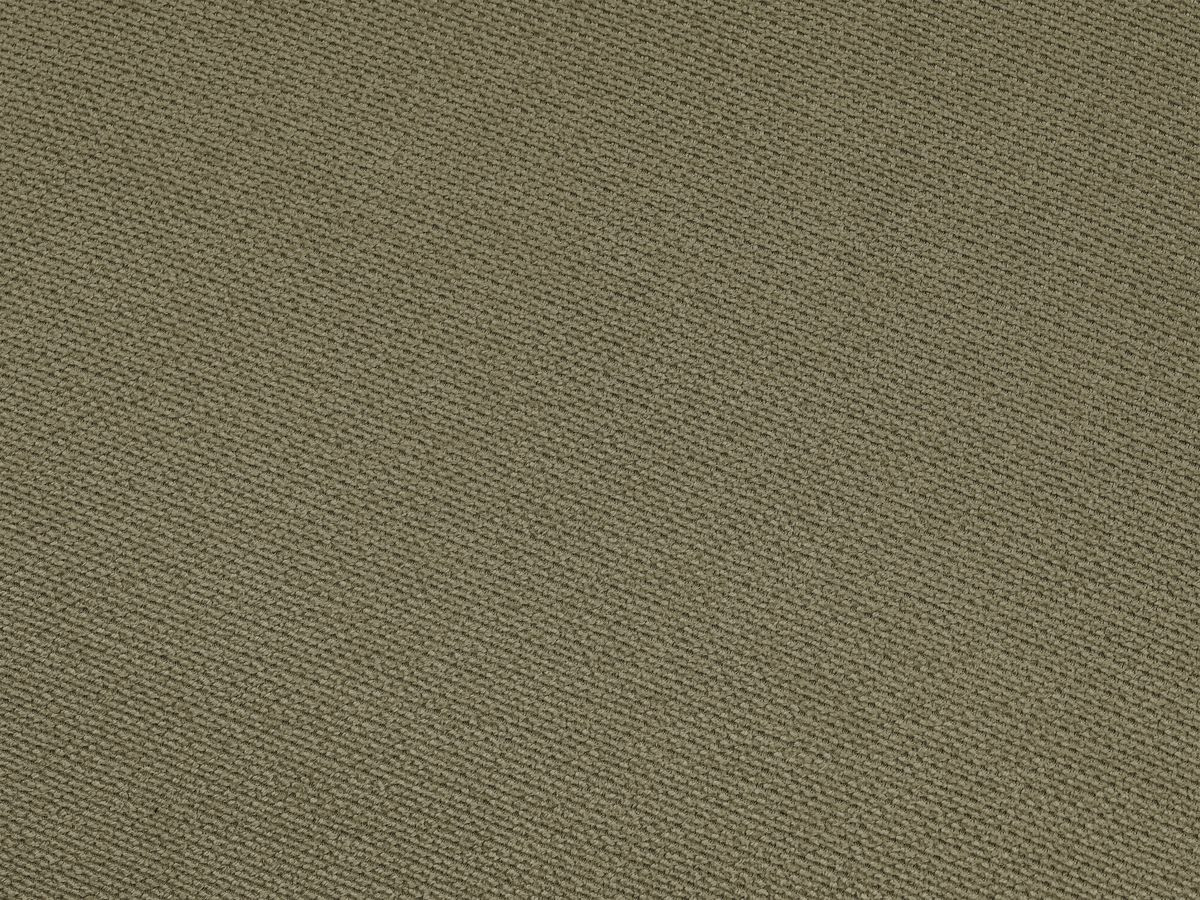 Canapé d'angle fixe EVEREST tissu chiné - Orange - Angle droit - 10 coussins