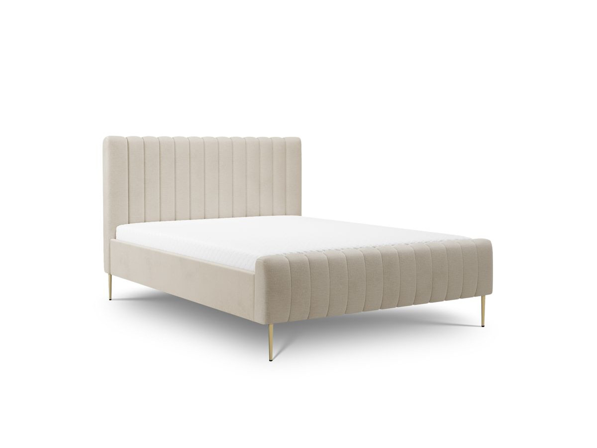 KASHA bed in badstof met gouden poten