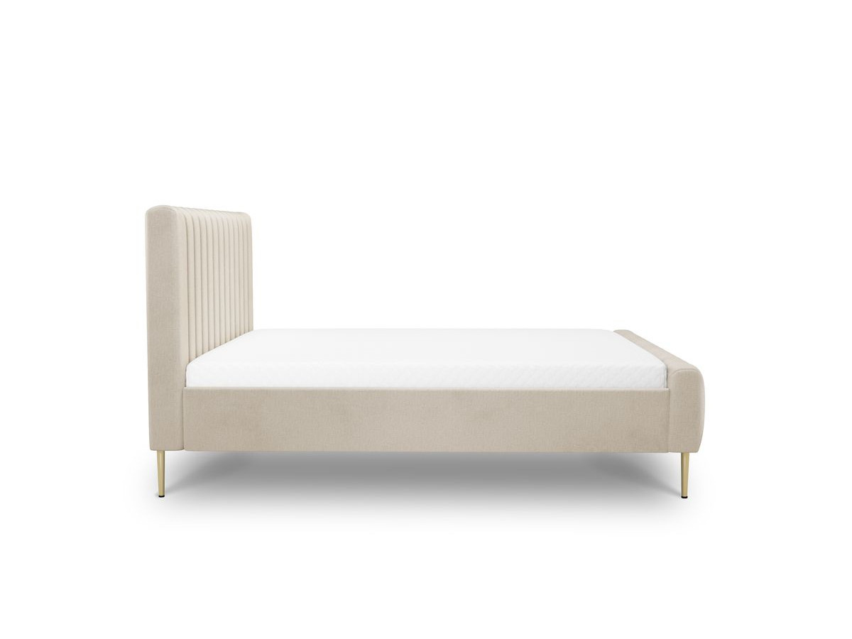 KASHA bed in badstof met gouden poten