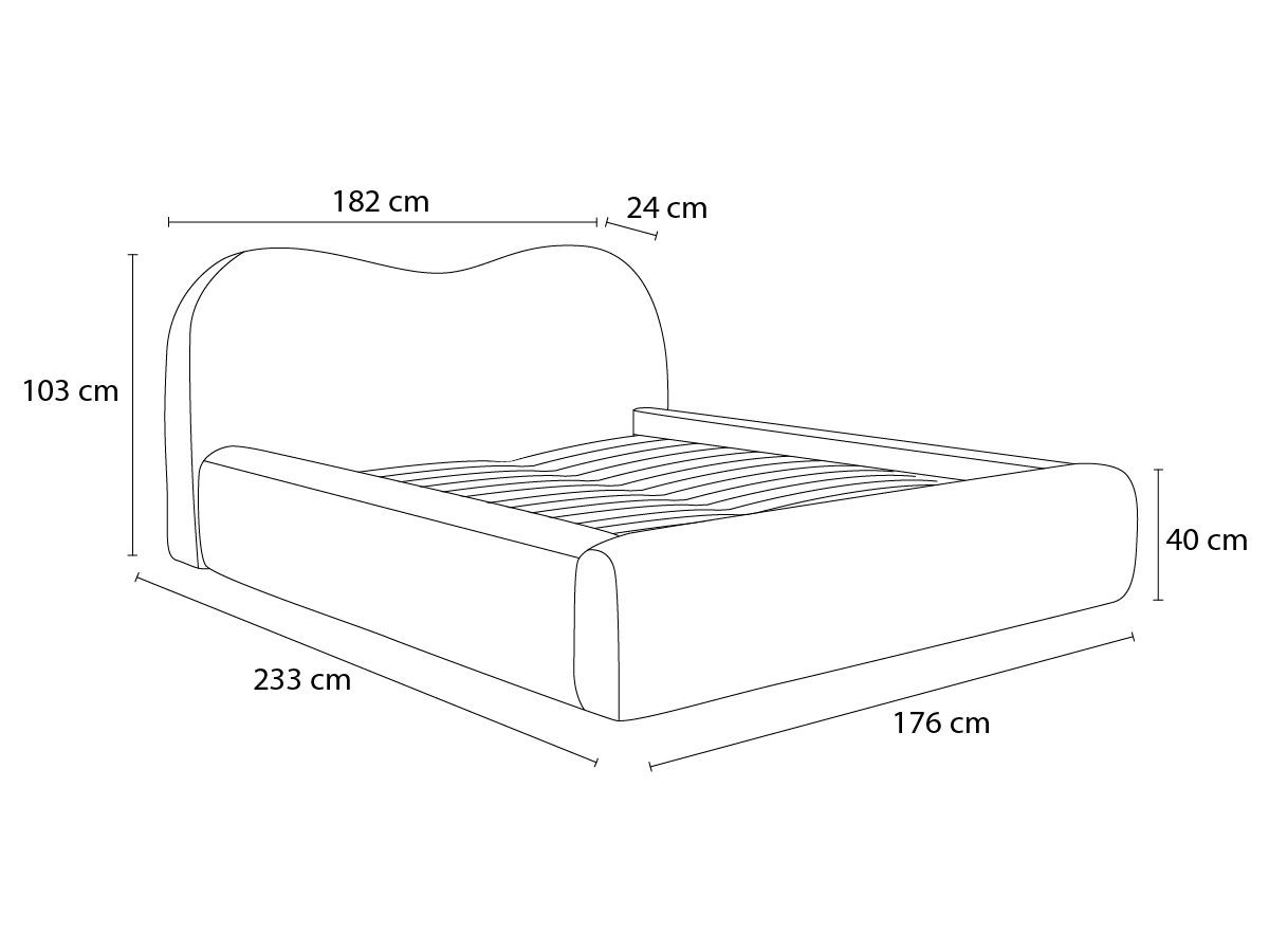 Canapé d'angle fixe EVEREST tissu chiné - Orange - Angle droit - 10 coussins