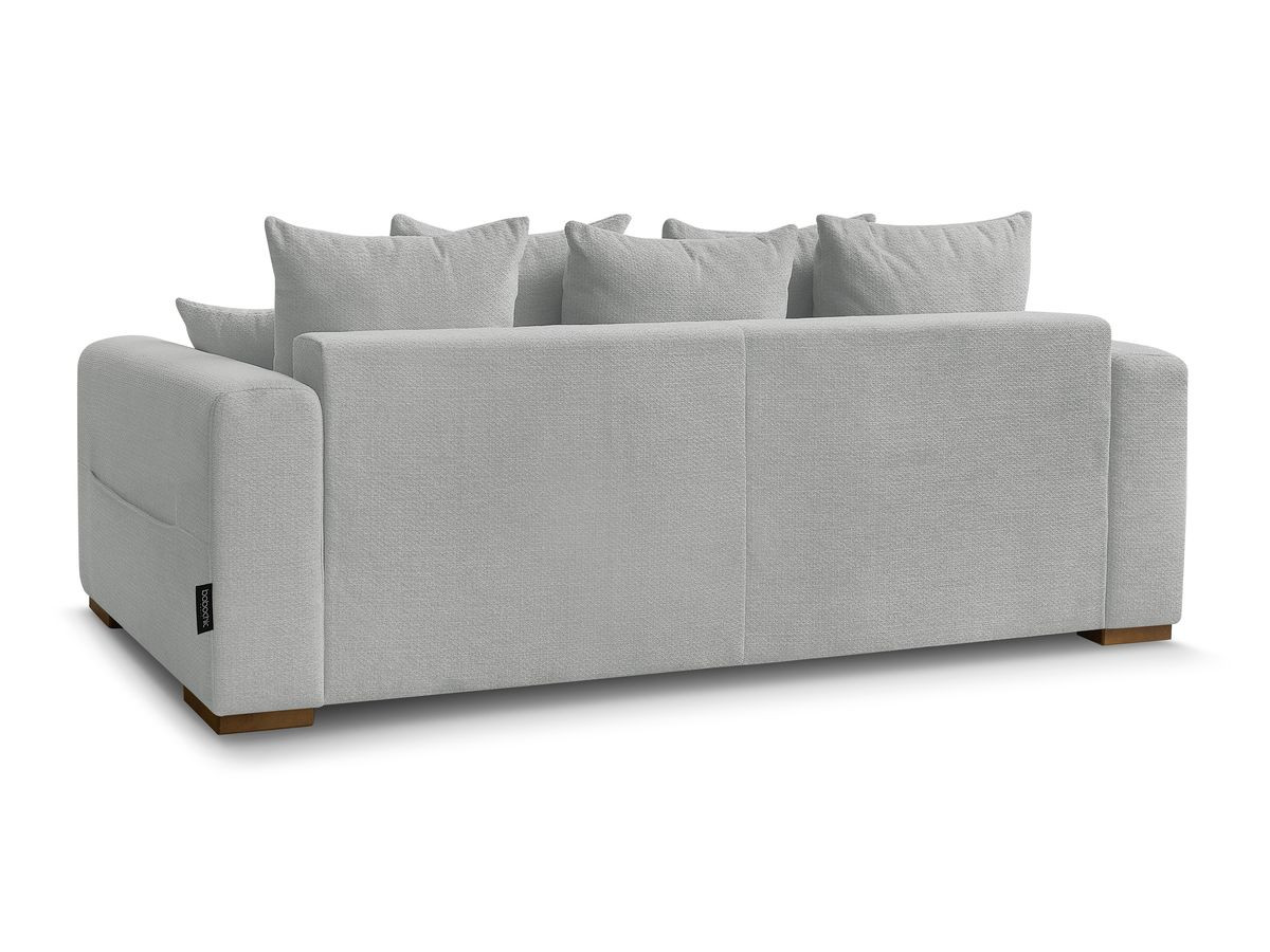 Canapé droit fixe 3 places SIDONIE tissu chiné