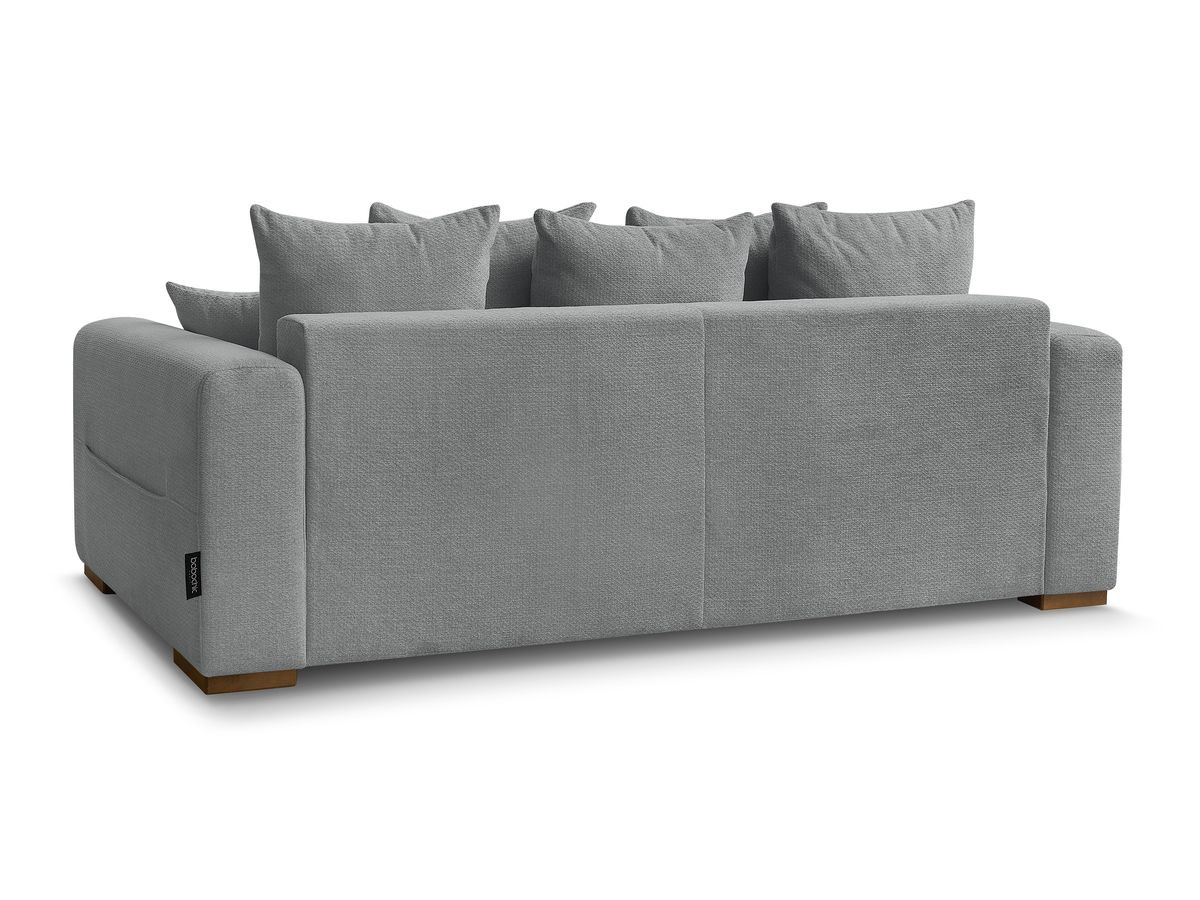 Canapé droit fixe 3 places SIDONIE tissu chiné