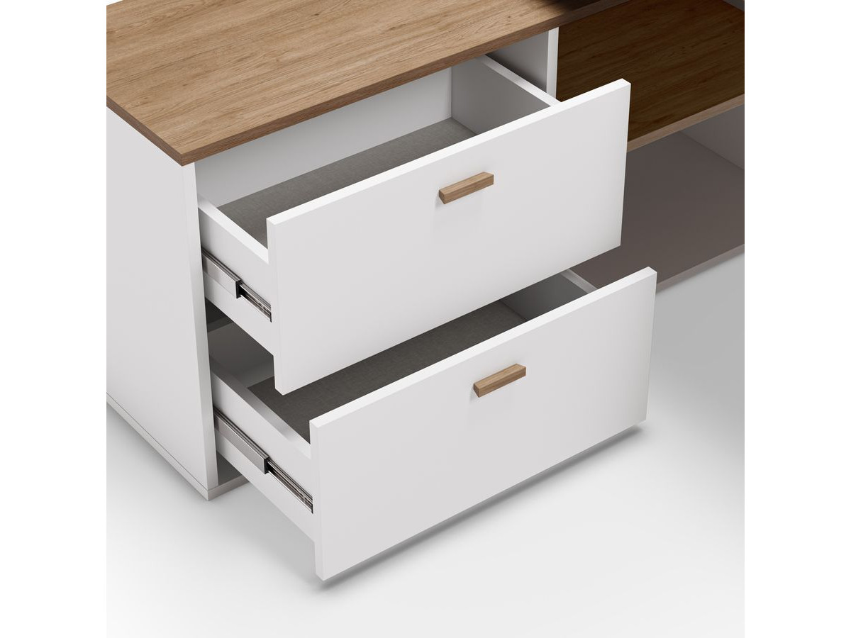 Bureau d'angle gauche PRAGUE