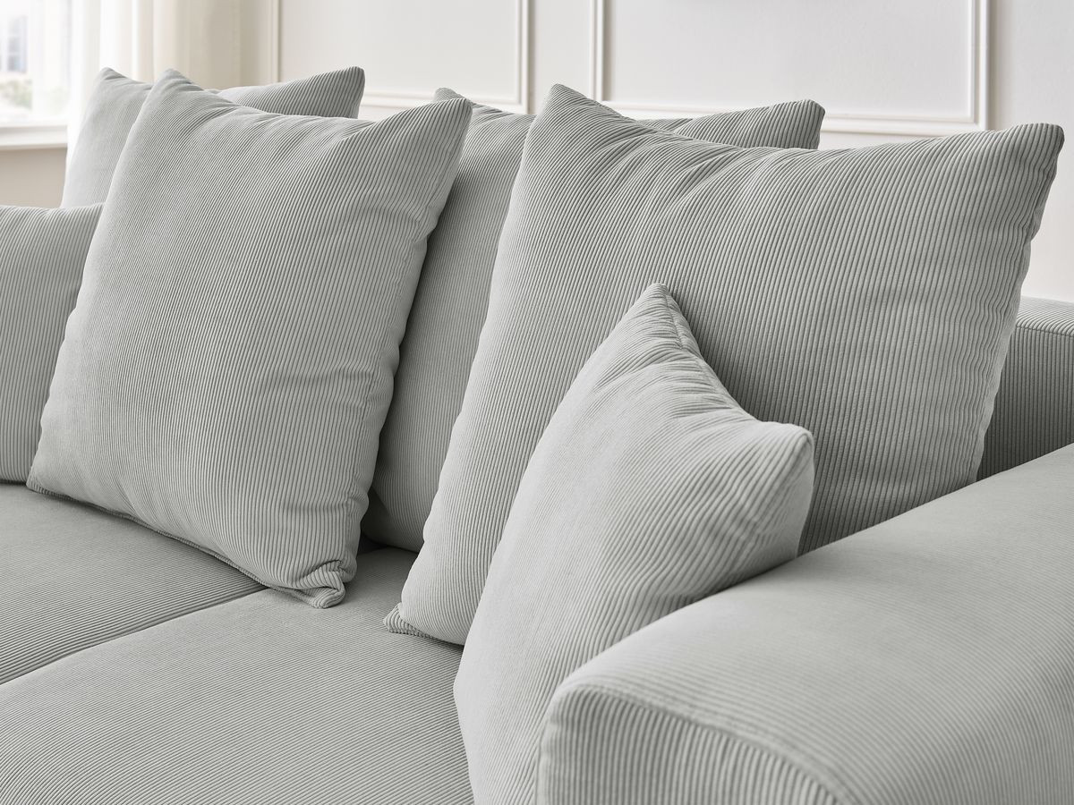 SIDONIE corduroy vaste 3 + 2 zits rechte bankset