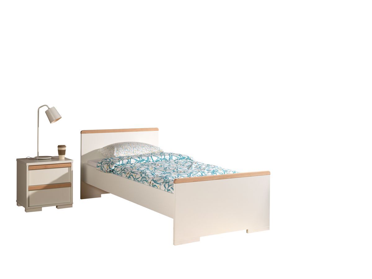 Ensemble lit enfant ALARIC avec table de chevet