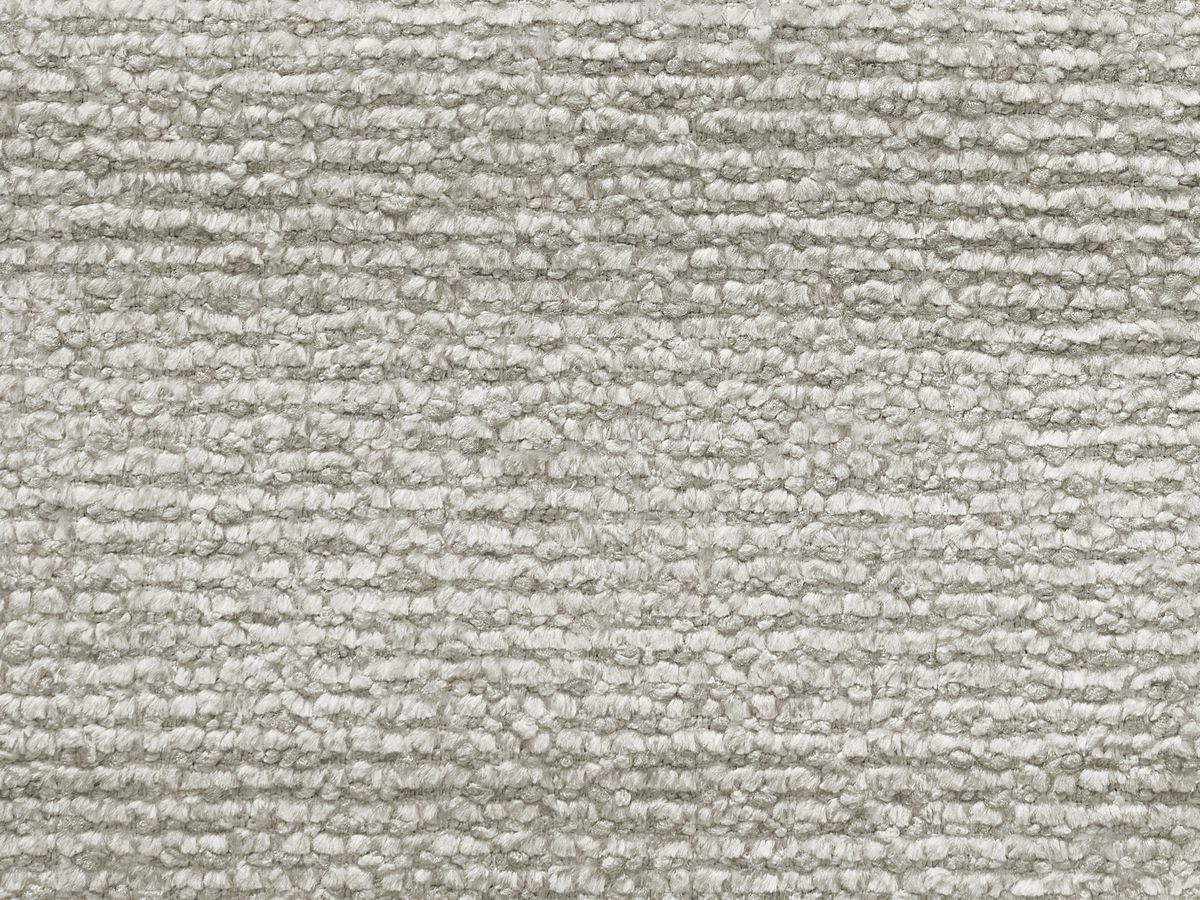 SIERRA vaste 3-zits rechte bank in structuurstof met voetenbank