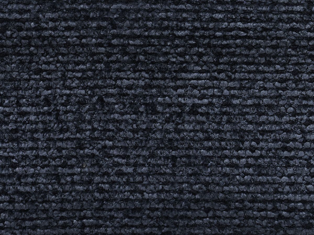 SIERRA vaste 3-zits rechte bank in structuurstof met voetenbank