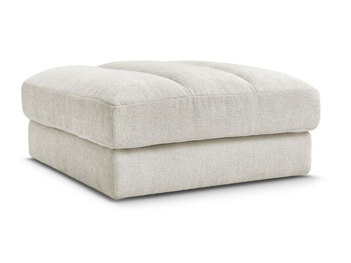 Pouf SIERRA tissu texturé