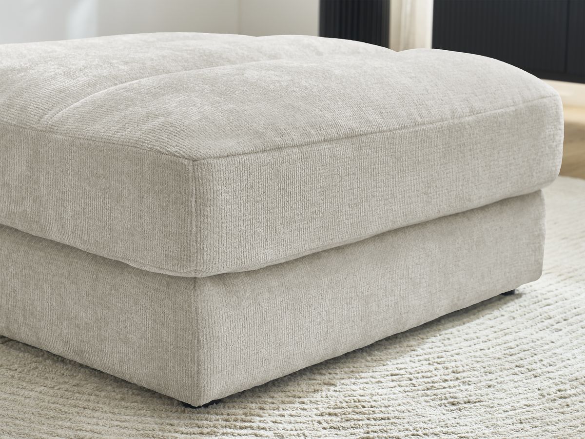 Pouf SIERRA tissu texturé