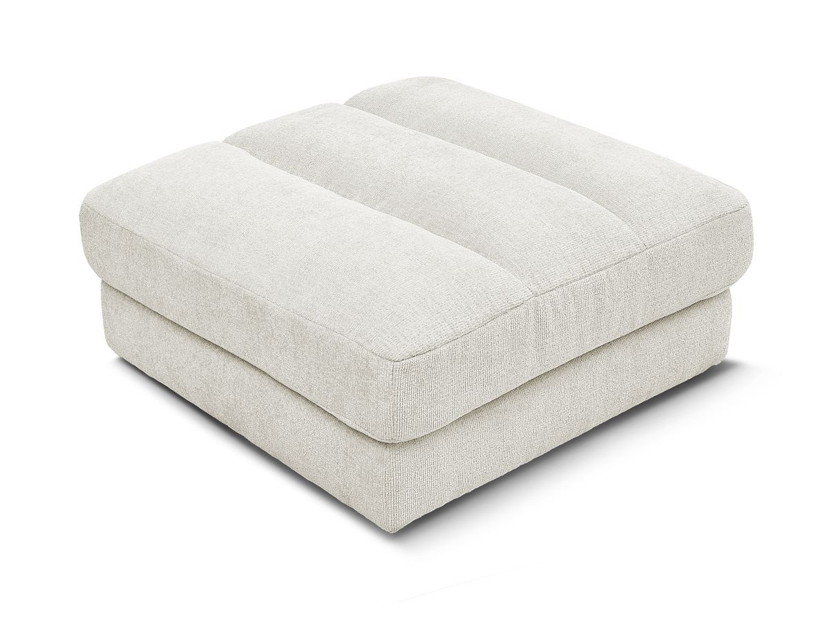 Pouf SIERRA tissu texturé