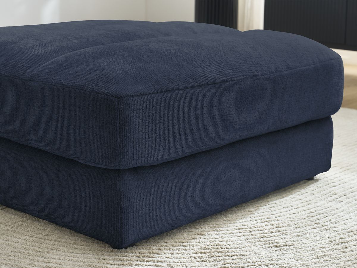 Pouf SIERRA tissu texturé