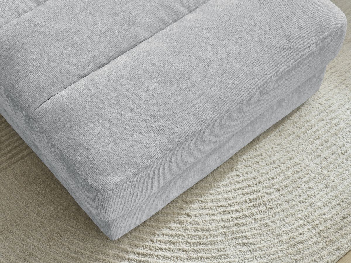 Pouf SIERRA tissu texturé