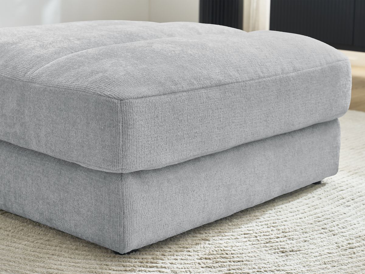 Pouf SIERRA tissu texturé