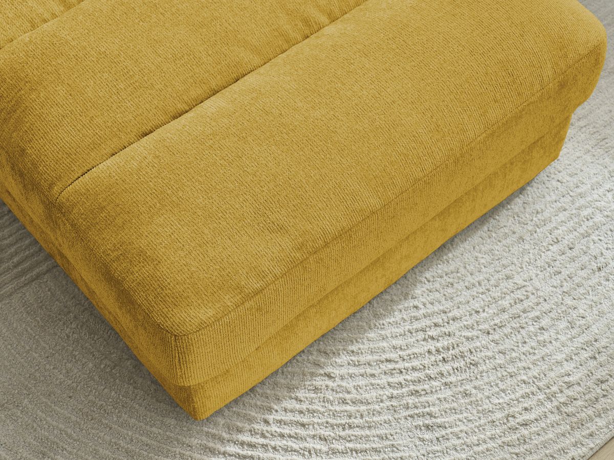 Pouf SIERRA tissu texturé