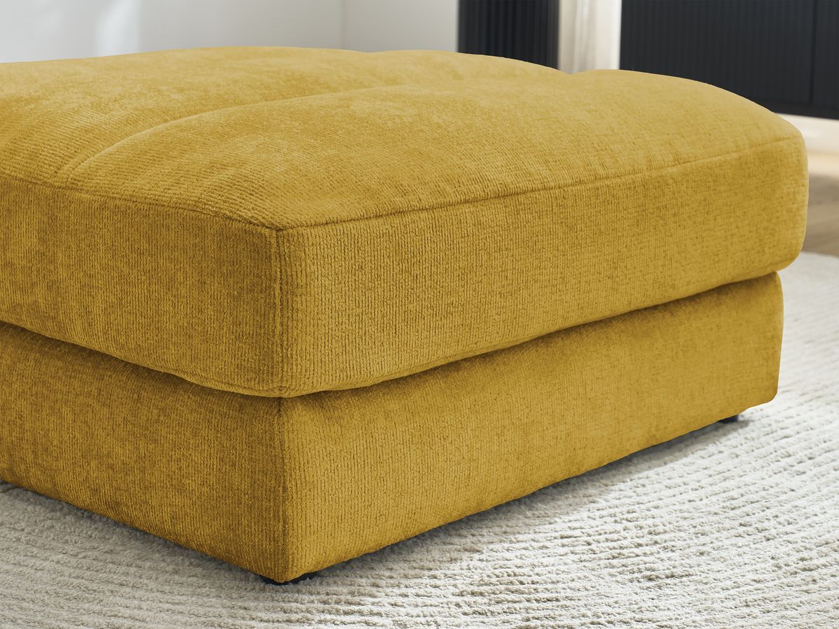 Pouf SIERRA tissu texturé