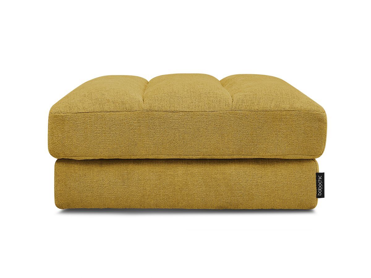 Pouf SIERRA tissu texturé