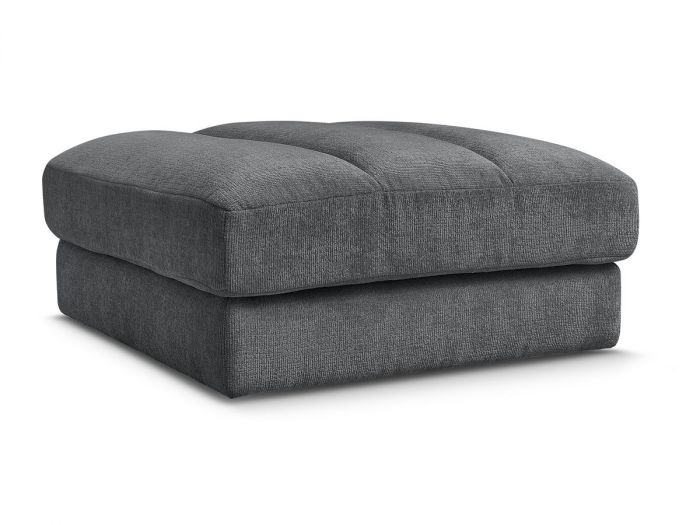 Pouf SIERRA tissu texturé